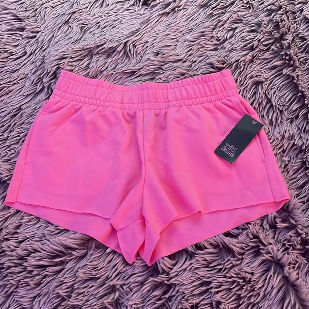 Pink target shorts